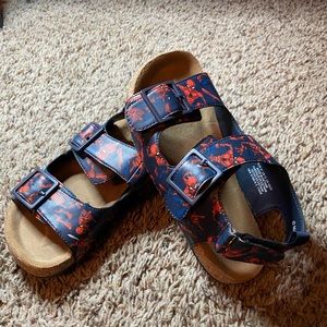 Marvel Spider-Man Toddler Boy Open Toe Strapped Sandals
